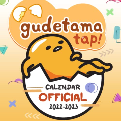 Gudetama 2022 Calendar - Cartoon 2022 OFFICIAL calendar -Gudetama Weekly & Monthly Planner with Notes Section for Alls Gudetama Fans!-24 months with BIG SIZE 17X11 - Kalendar calendario calendrier.25