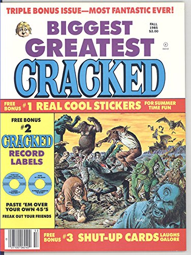 Biggest Greatest Cracked Magazine 20th Annual Fall 1985